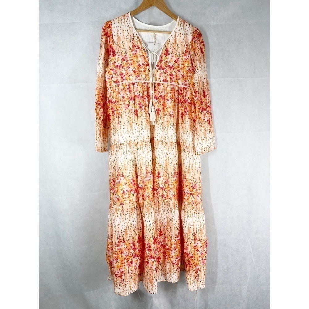 Christy Dawn The Paloma Midi Dress Size Medium Sunset Gladiola